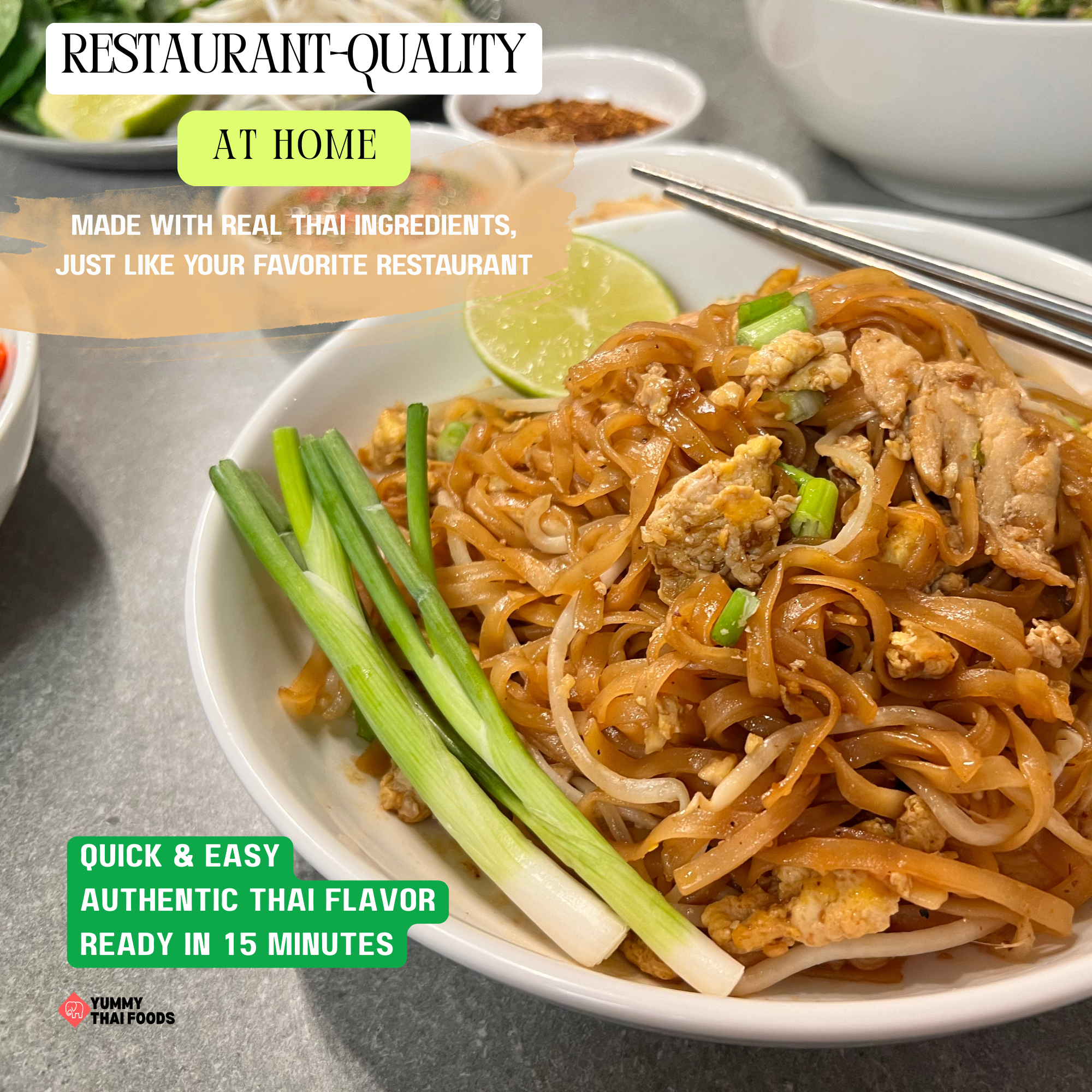Ultimate Thai Noodle Sampler