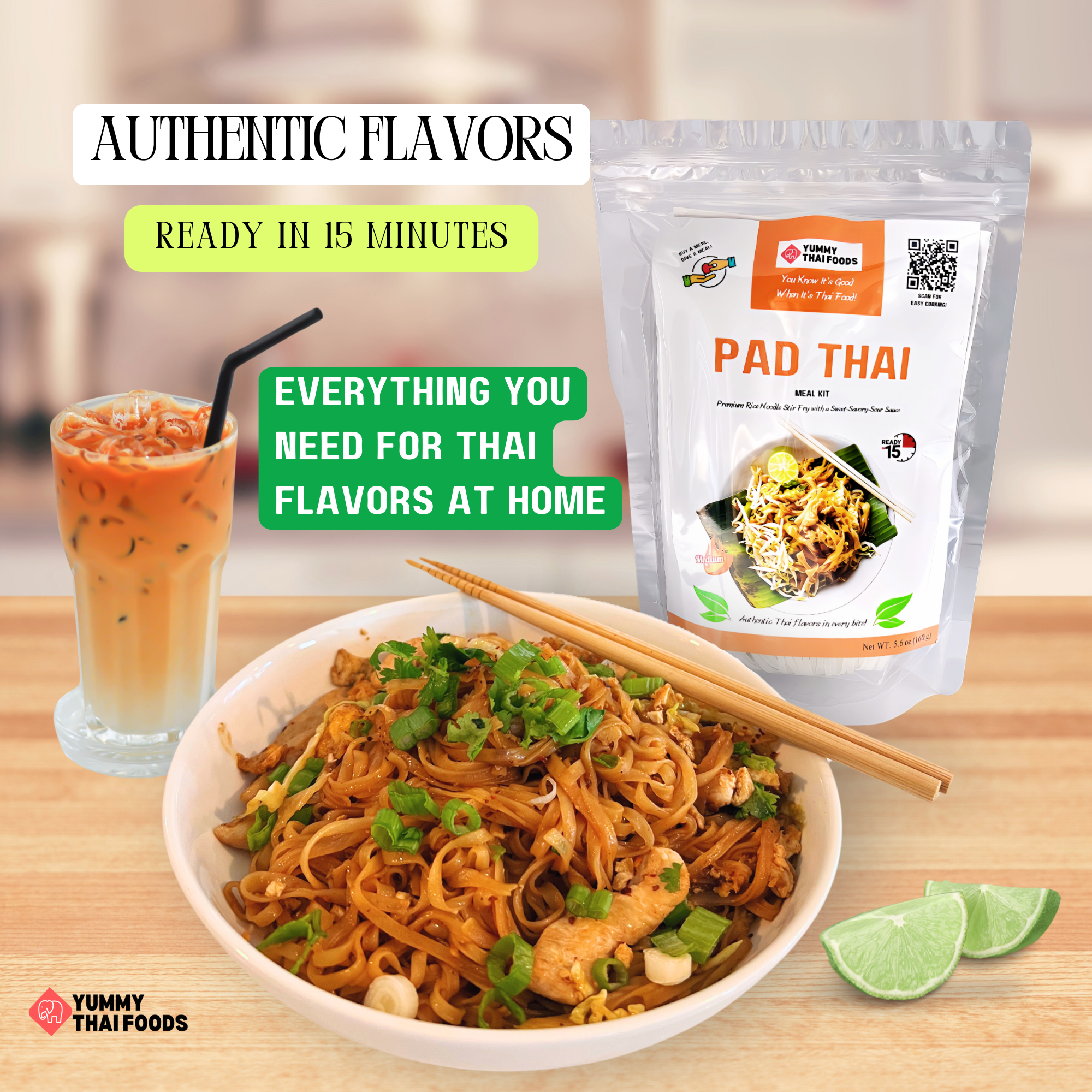 Pad Thai Noodle Kit 6-Pack