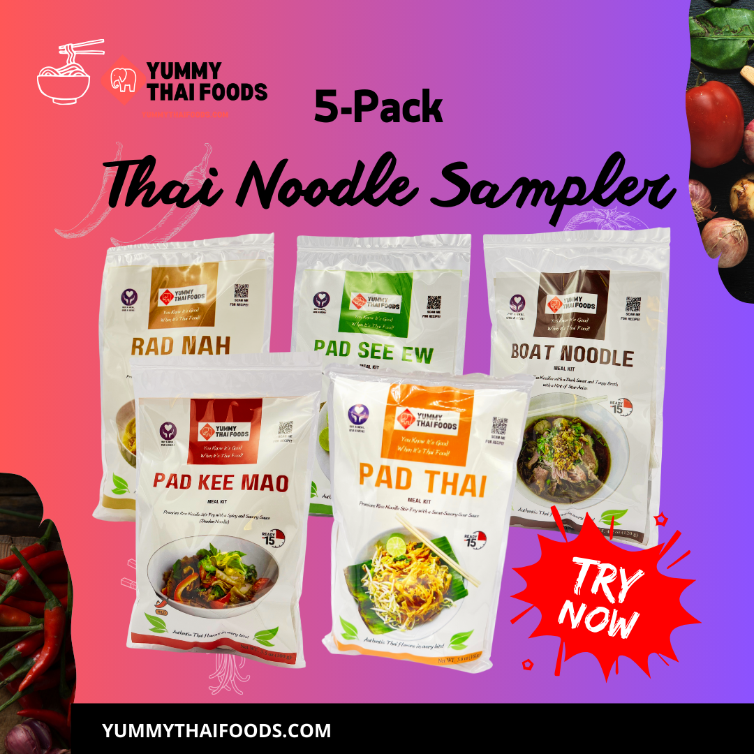 Ultimate Thai Noodle Sampler