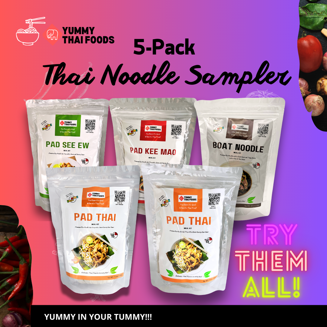 Ultimate Thai Noodle Sampler